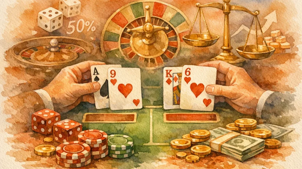 probabilidades baccarat